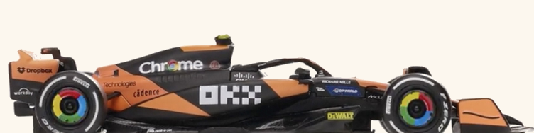 Race car at the starting line